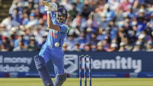 Axar and Gill do the star turn as India goes one up