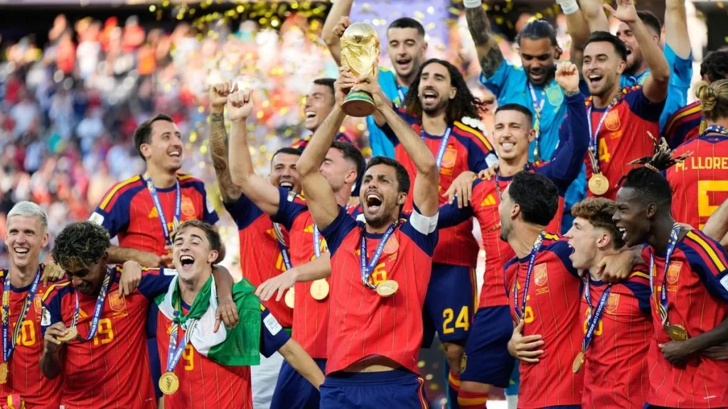 World champions Spain supplant Argentina to top FIFA rankings
