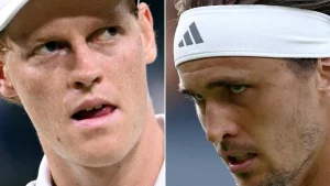 Sinner, Zverev in battle of power-hitters for the top prize