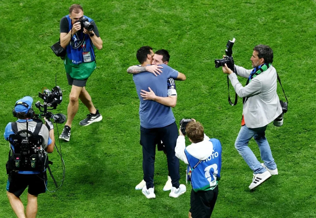 FIFA World Cup final: Argentina's Scaloni admits Spain was better, praises his