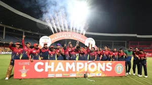 Maharaja Trophy: Skipper Sisodia's blistering knock leads Shivamogga Yodhas to glory