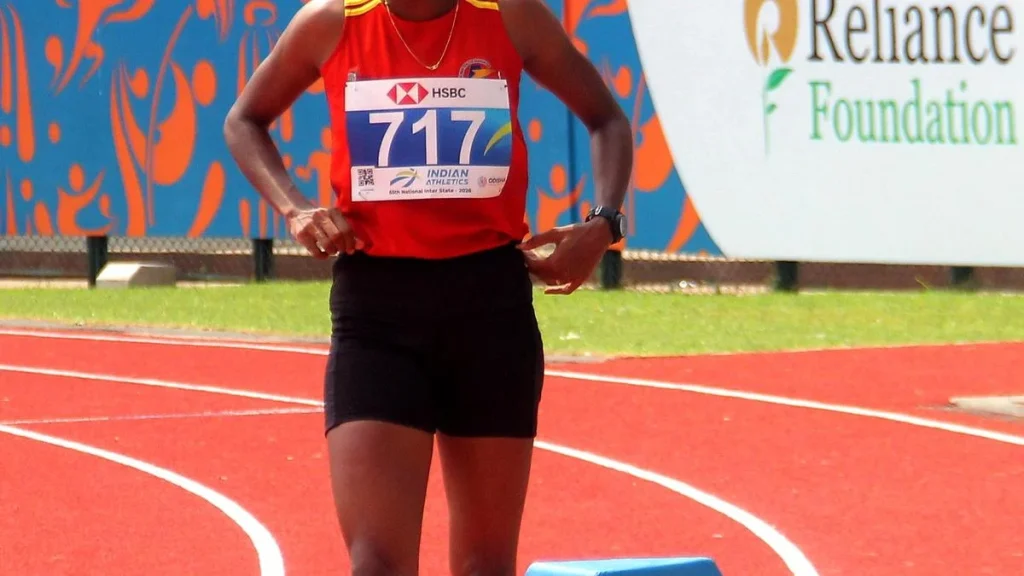 Technical goof-up forces hurdler to do solo re-run