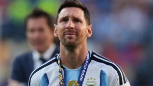 "The pain is immense," says Messi of World Cup defeat