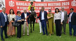 D'artagnan wins Zavaray S. Poonawalla Bangalore Summer Derby
