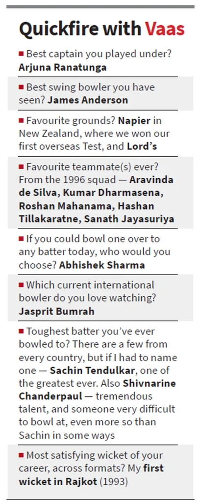 Chaminda Vaas interview: "If you keep it simple, the game itself is simple"