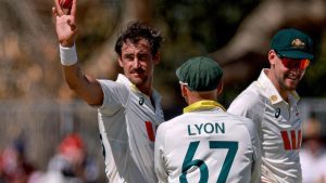 Meanwhile, Opener Tanzid Hasan followed in Starc's next over ​with a loose drive ‌, sending a nick