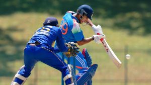 Meanwhile Anvay, the younger son of former India captain and coach Dravid, retained his place