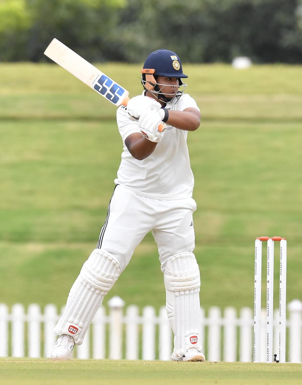 Himateja was sent back next ball to push South to the brink only for Tilak and Shreyas to turn