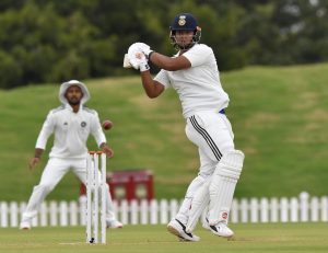 East Zone's Vaibhav Sooryavanshi plays a shot during the Duleep Trophy 2026 semifinal