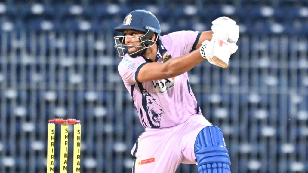 Shahrukh Khan wasn’t at his best in the first six matches of TNPL-10, but it seemed the Vida Kovai Kings