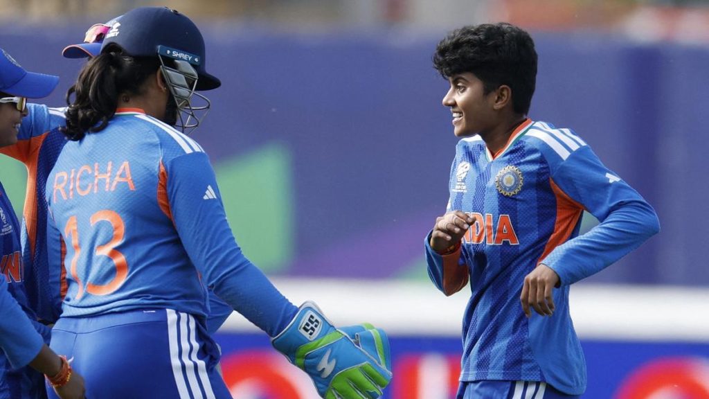 India spinner Shree Charani retained the top spot with career-best rating points