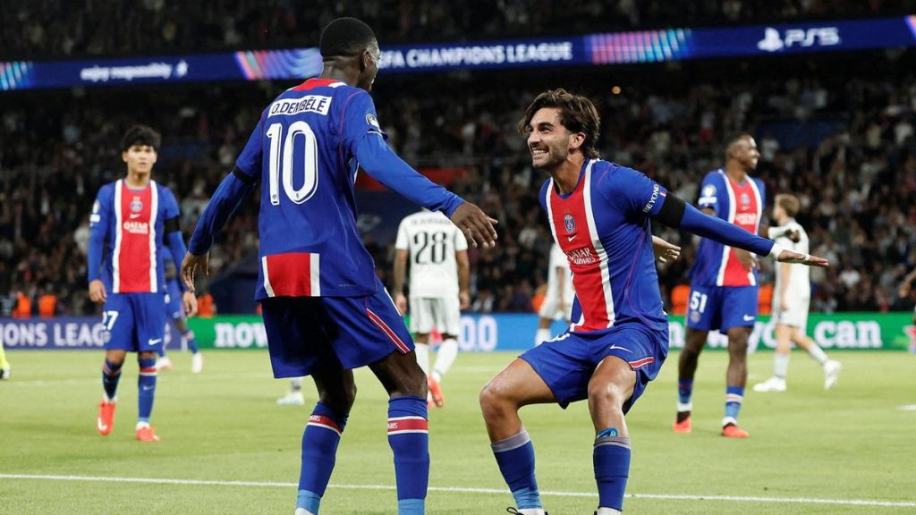 Six goals for Paris Saint-Germain, five for Barcelona and classically just one for Arsenal as