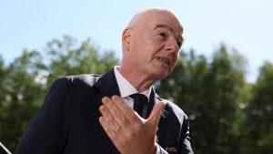Infantino replaced Sepp Blatter as president of FIFA in 2016