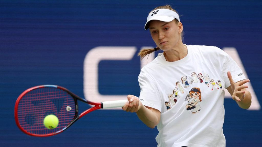 World number two Elena Rybakina said she is on ​track to play at the U.S