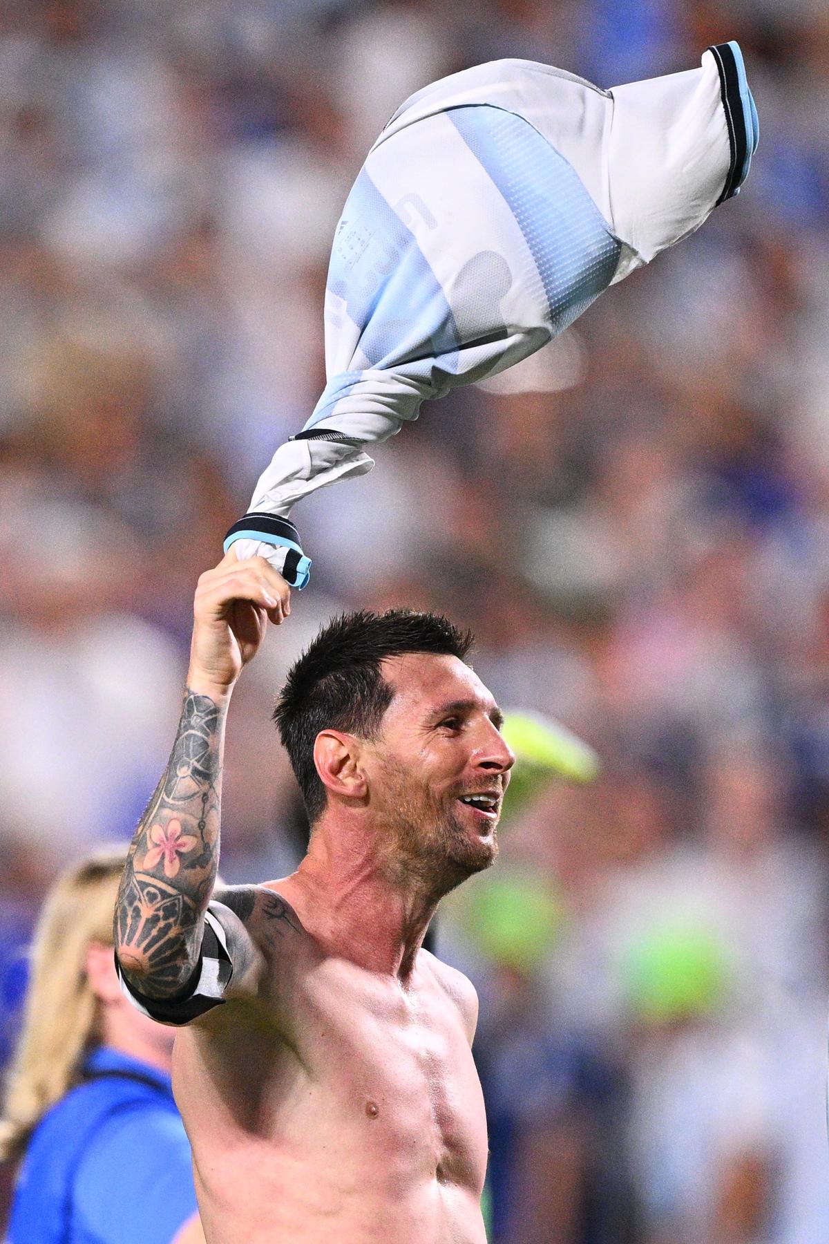 Getty Images In a way, the fact that Messi’s time in the Argentine jersey concluded
