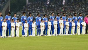 In a first,Vande Mataram played before national anthem at India's international game