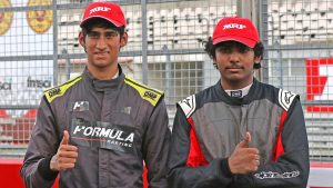 Saishiva capitalised on leader Aditya Patnaik’s struggles with backmarkers in the closing laps