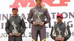 Teenagers Saishiva Sankaran and Bhuvan Bonu starred in the opening round of the MRF Indian
