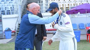 India under-19 captain Yashbardhan Singh Chauhan claimed six wickets as his team registered