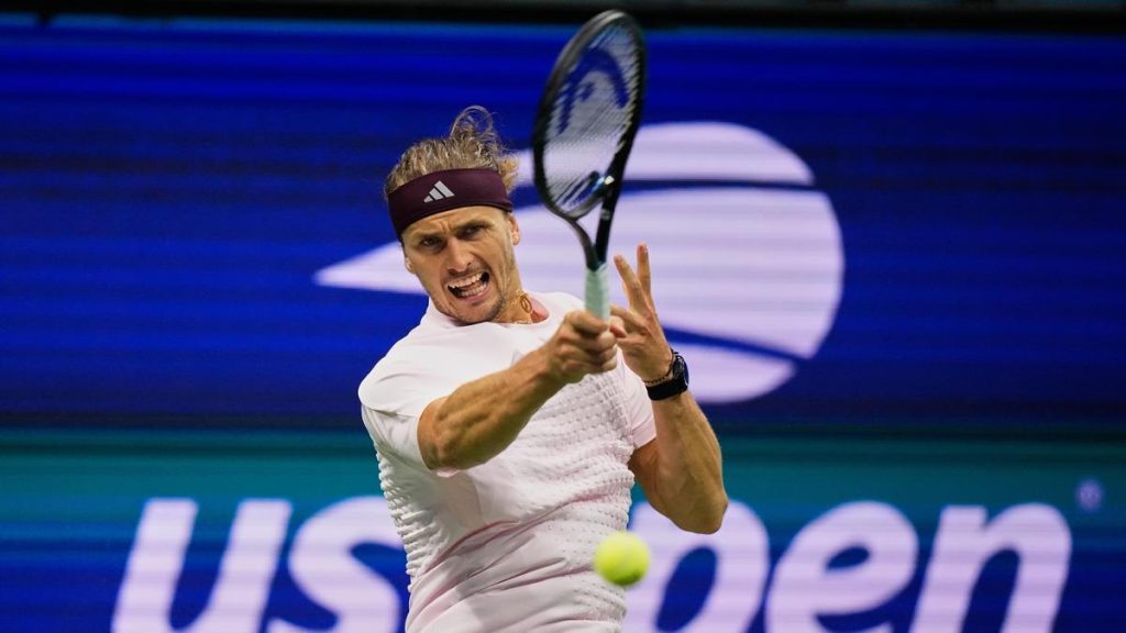 Top seed Alexander Zverev lost his way in the second set but got his game back under control