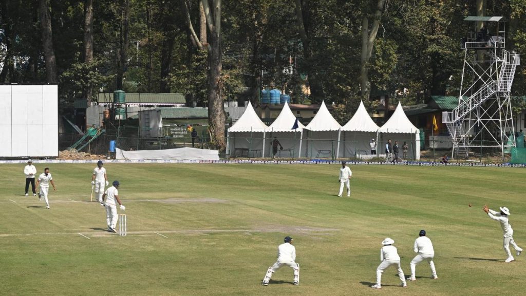 Madhya Pradesh has the edge, but Jammu and Kashmir has a foothold in their Group A Ranji Trophy