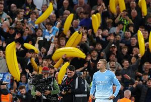 City were playing for the first time since an independent commission found them guilty of 114