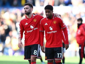 Leeds are seventh in the table and Manchester United, who have just one victory from seven