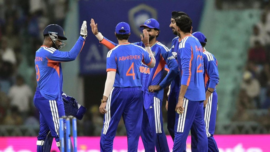 Dhir finished with impressive figures of 3/31, while Kuldeep Yadav also scalped 2 for 33