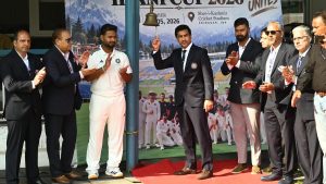 When Mithun Manhas rang the bell to signal the start of play in the Irani Cup in Srinagar