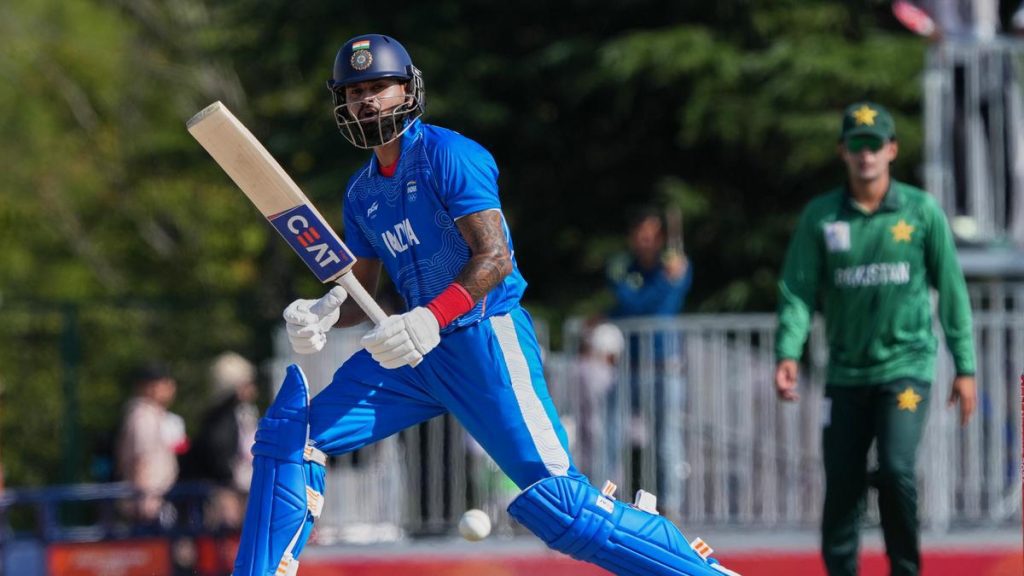The Asian Games quarterfinal against Afghanistan on September 28 was a washout