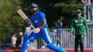 The Asian Games quarterfinal against Afghanistan on September 28 was a washout