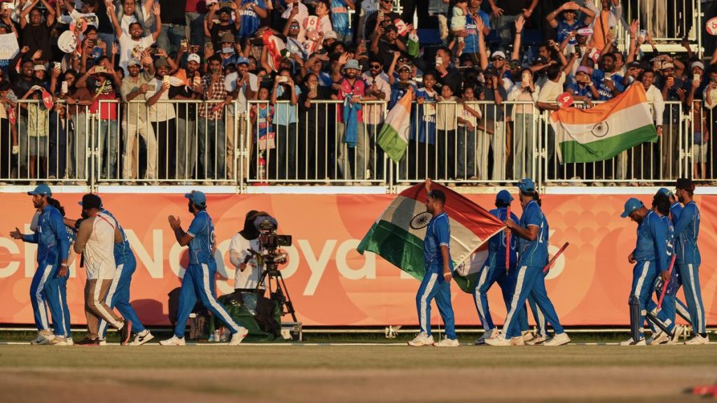 1 T20I batter Abhishek smashed 61 off 28 balls, with seven sixes, and vice-captain Tilak