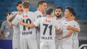 Mohun Bagan Super Giant overcame a listless first-half display to beat Sporting Club Delhi 2-1
