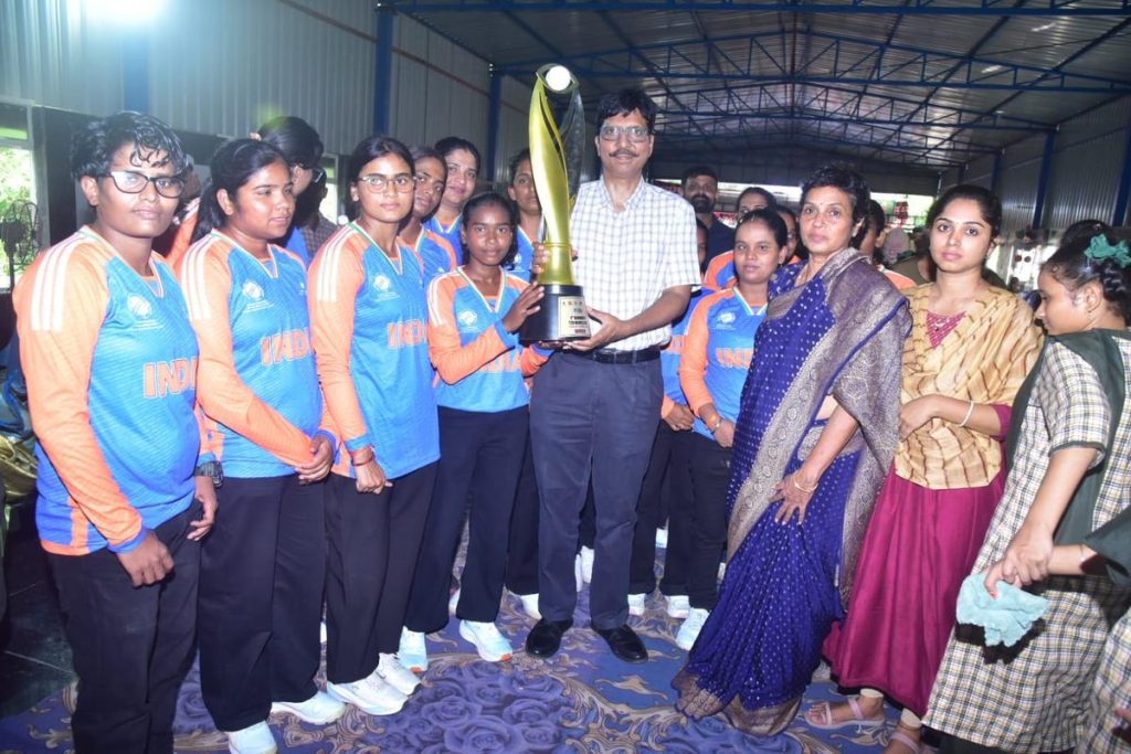 captained India to victory in the first Women’s T20 World Cup for the Blind in November 2025