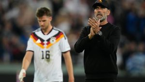 Greece scored a 74th-minute goal through Dimitris Kourbelis to surprises ‌hosts Germany 1-0