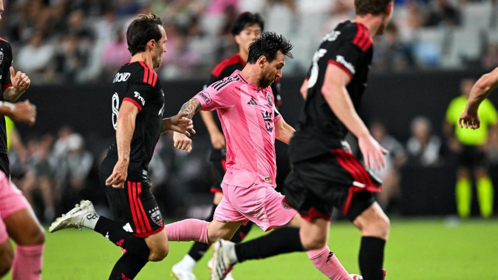 Messi scored his first in the 47th minute after Suárez tallied twice in the first half to give