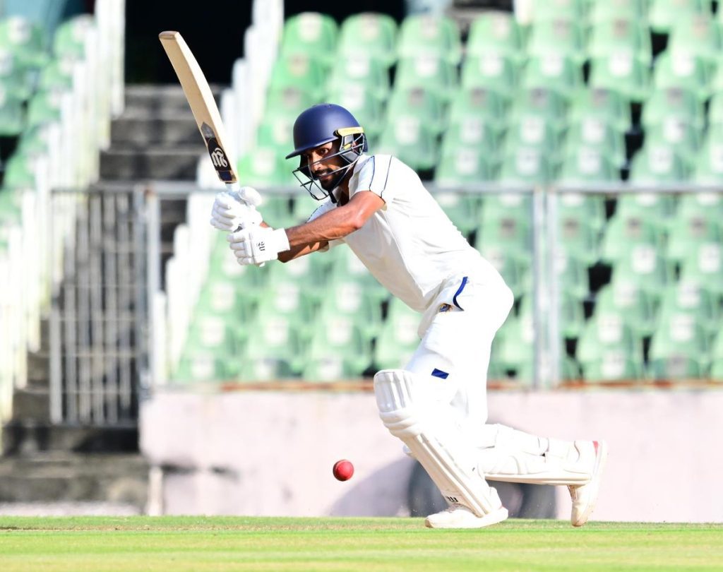 Mohammed Azharuddeen made a timely return to form (72 batting, 135b, 6x4) and his 141-run