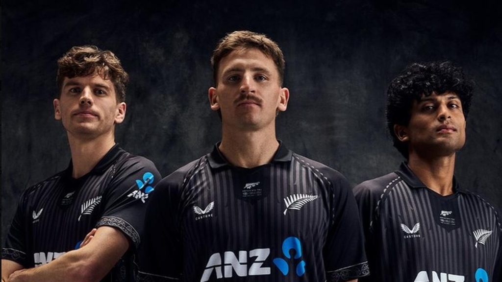 New Zealand will wear a special limited-edition jersey featuring lotus flowers and mandala art