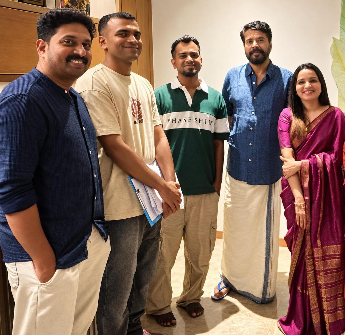 It was they who suggested Mammootty, and when I heard the name my knees started shaking