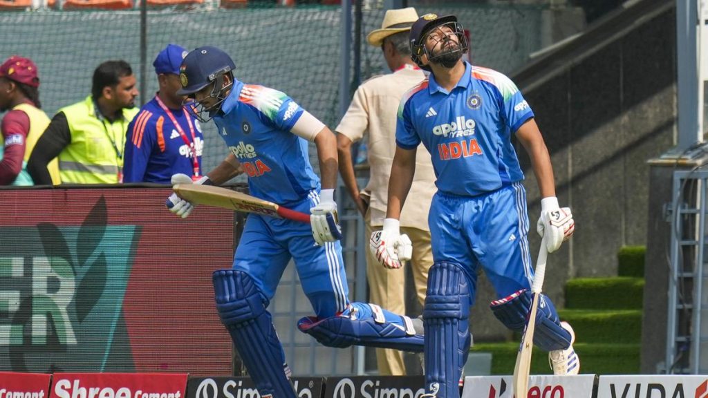 India skipper Shubman Gill won the toss and elected to bat against West Indies in the third
