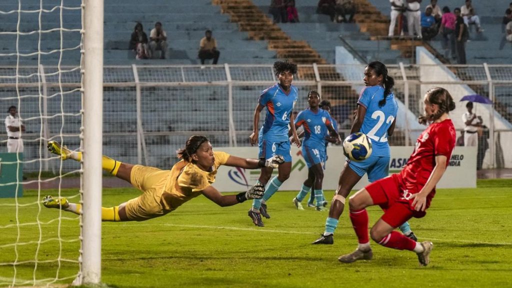 Russia eased past India 4-0 in a dominant display of technical and physical superiority