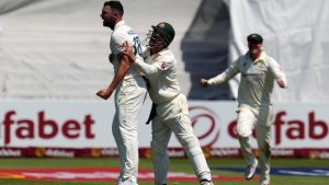 Josh Hazlewood took six wickets as Australia completed a 214-run victory over South Africa