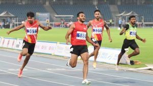 Last year, Manikanta Hoblidhar became the first Indian man to go under 10.20 seconds