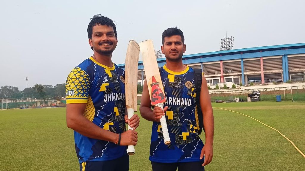 Jharkhand's Virat and Aditya make merry on a batting paradise